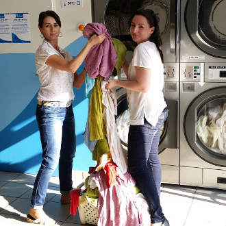 Čisté prádlo v celé zemi