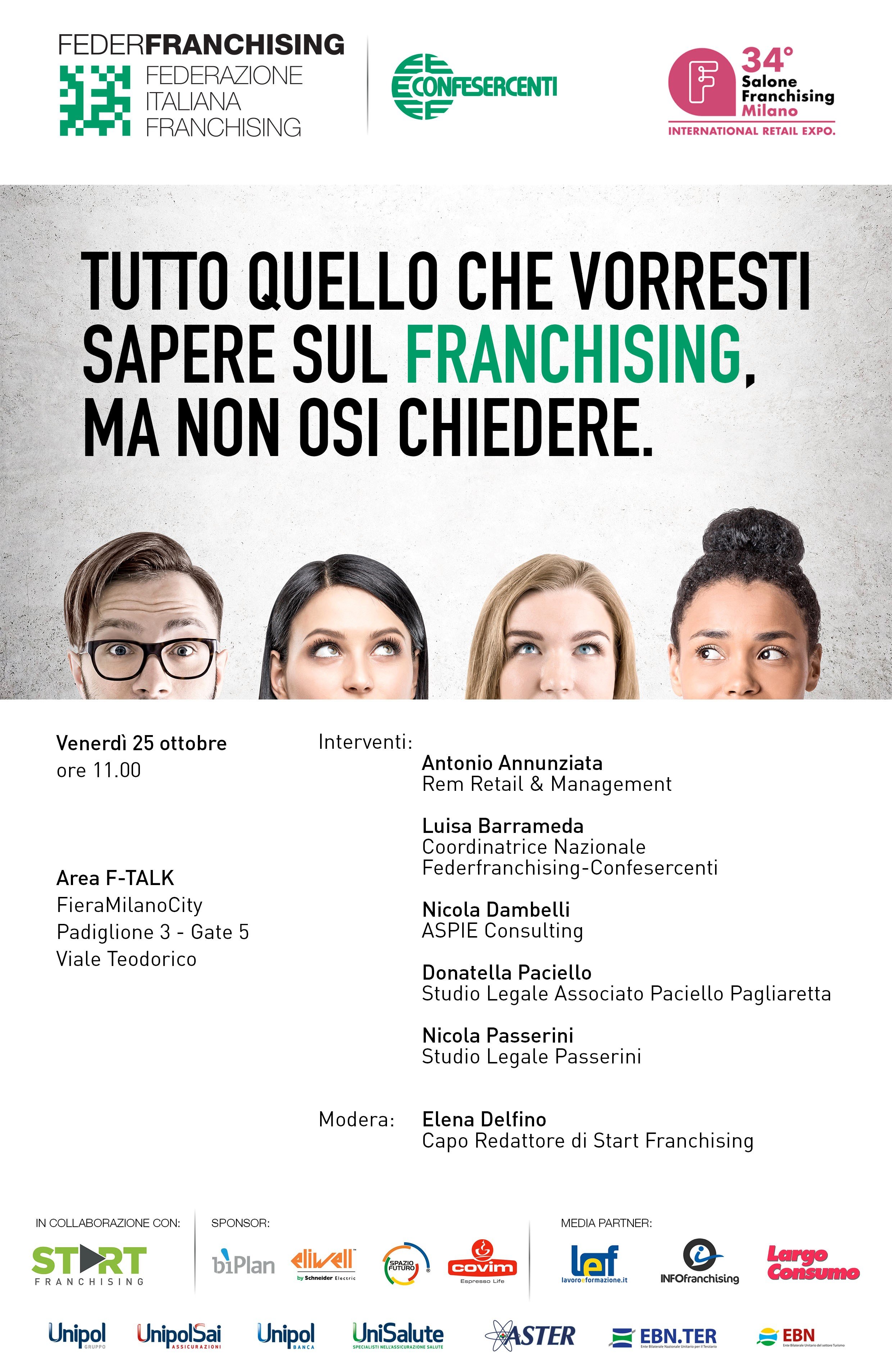 Appuntamento il 25 ottobre