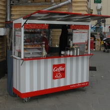Nowa sieć poda kawę z budki 