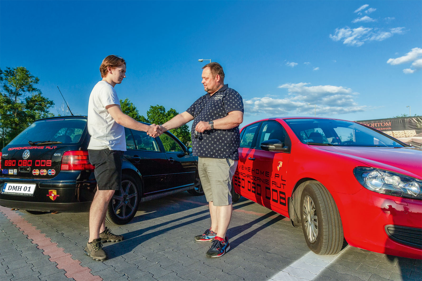 Jakub Cwetsch, właściciel Drivemehome.pl