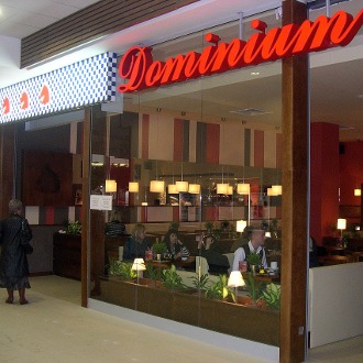 Logo Dominium Pizzy zeskanowane