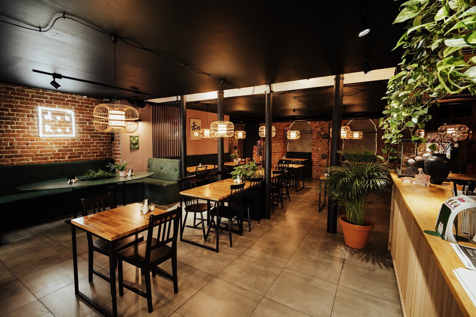 Restauracja z japońskim menu