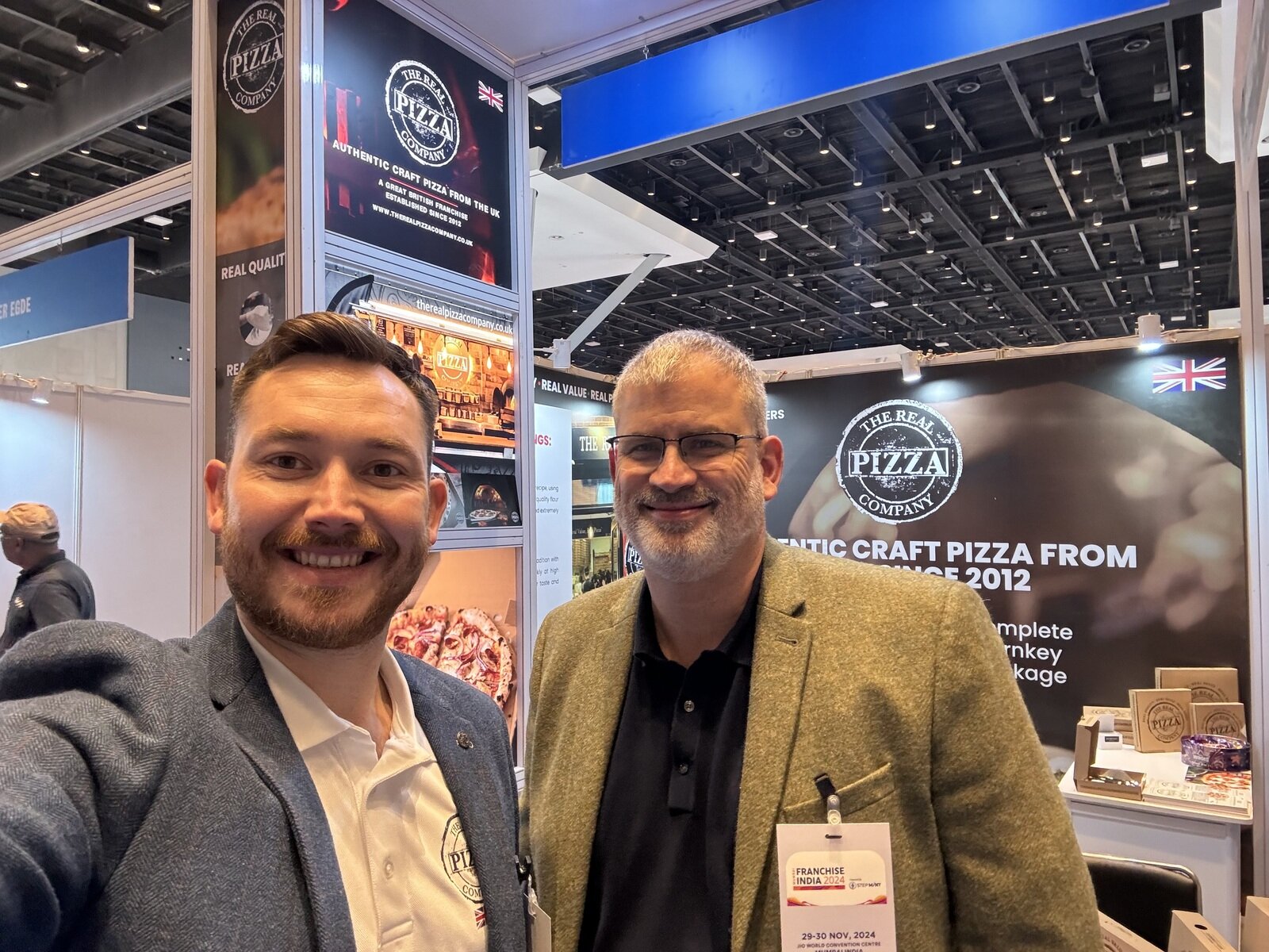 Matt Fielder (po prawej), współzałożyciel The Real Pizza Company: