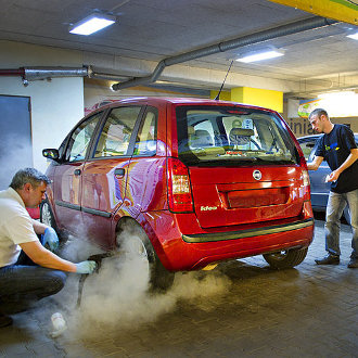 Spălătorie la supermarket