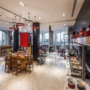 خيمة رمضانية مميزة في انتر سيتي الرياض  